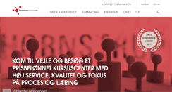 Desktop Screenshot of hornstrupkursuscenter.dk
